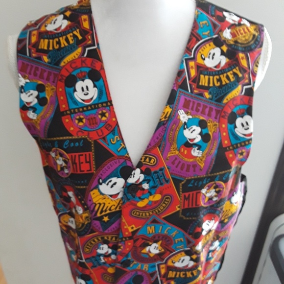 Disney Other - Disney Mickey Mouse vest size medium